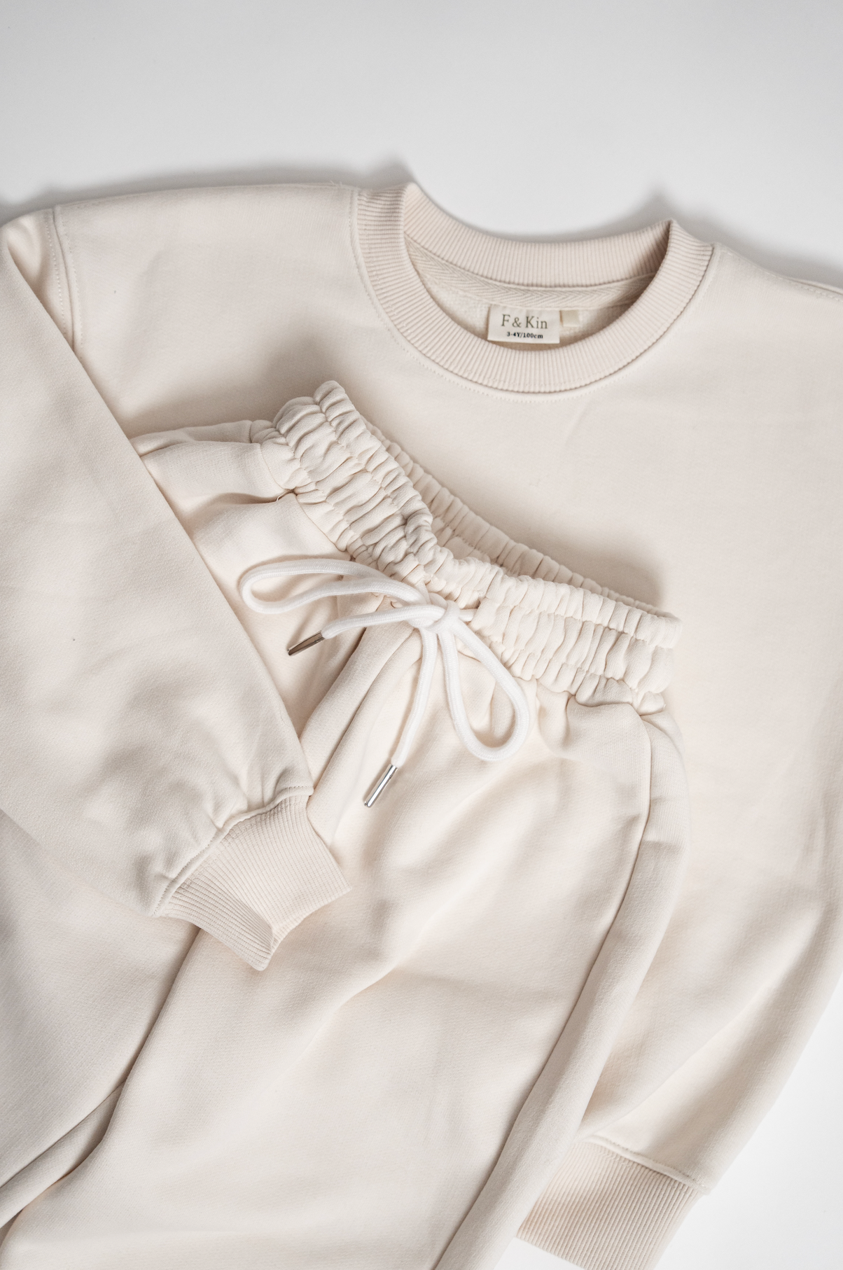 Cotton Fleece Tracksuit Set