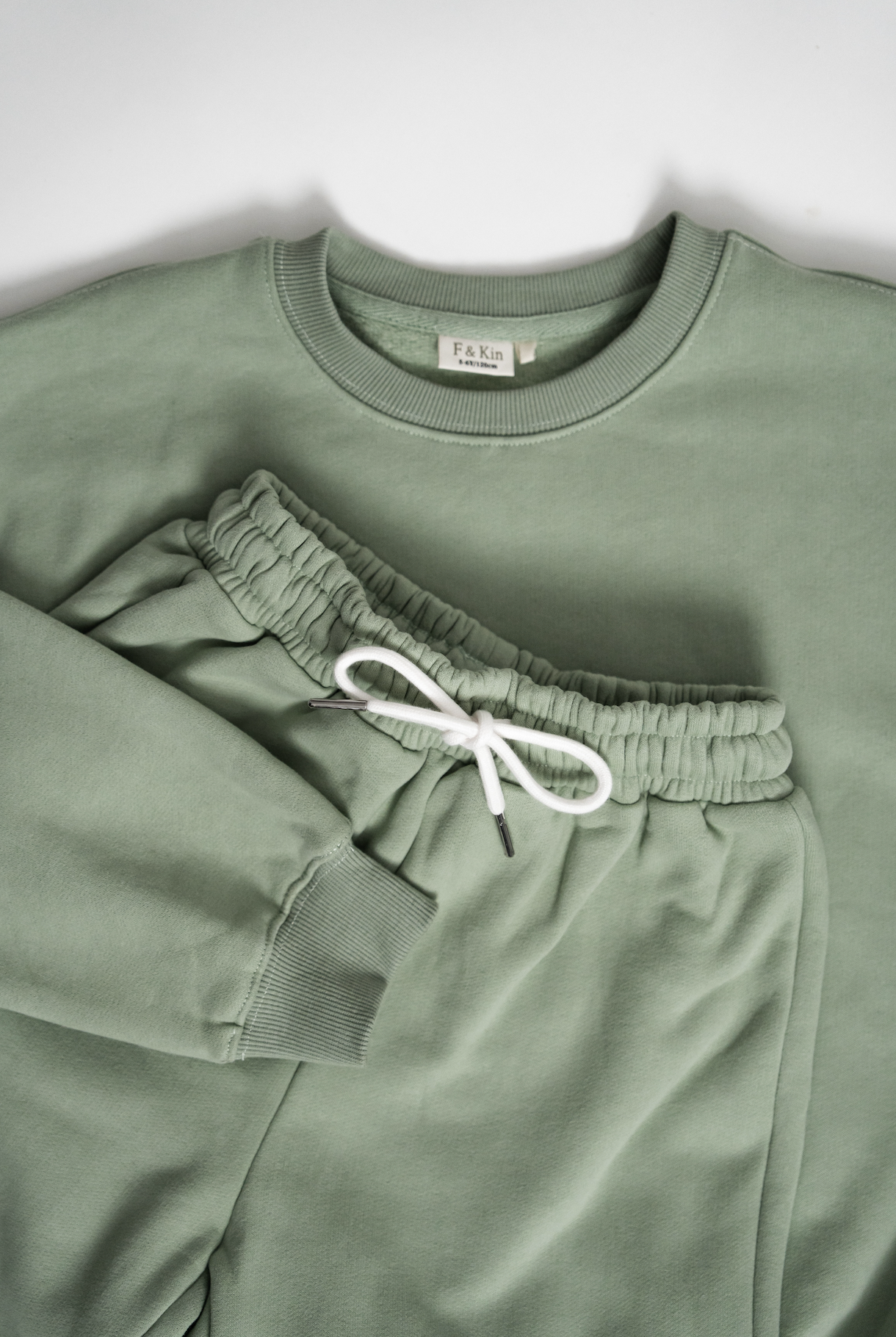 Cotton Fleece Tracksuit Set