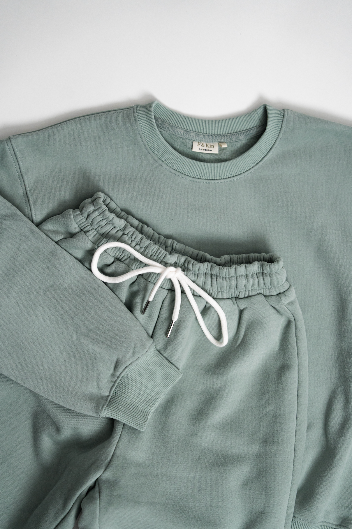 Cotton Fleece Tracksuit Set